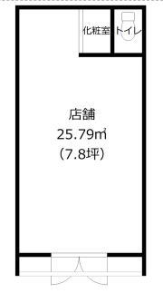 賃貸オフィス間取り図
