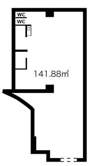 賃貸オフィス間取り図