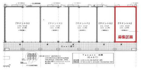 賃貸オフィス間取り図