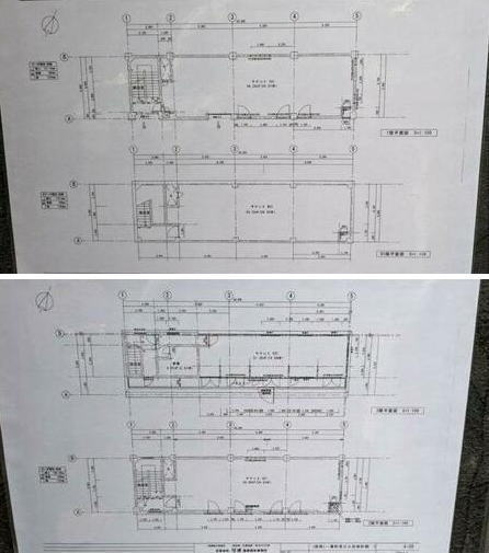 賃貸オフィス間取り図