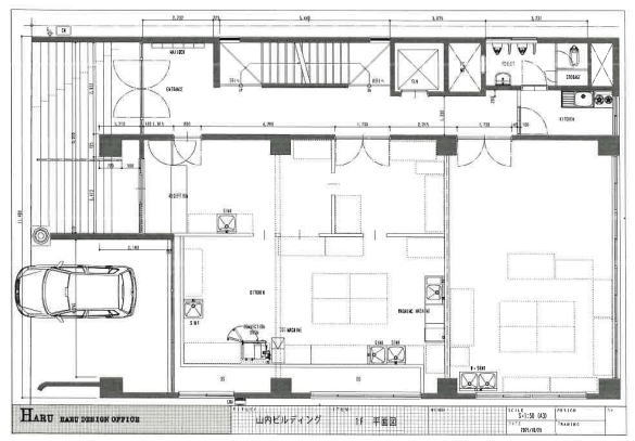 賃貸オフィス間取り図