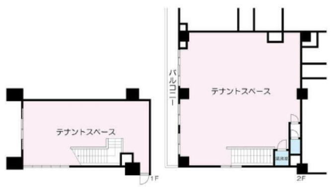 賃貸オフィス間取り図