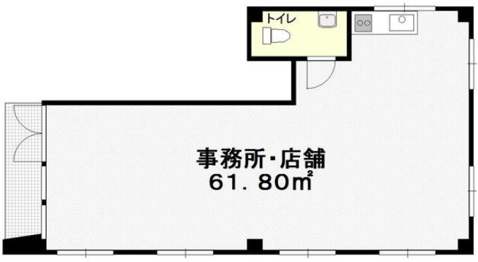 賃貸オフィス間取り図