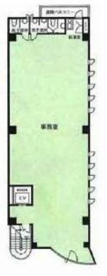 賃貸オフィス間取り図