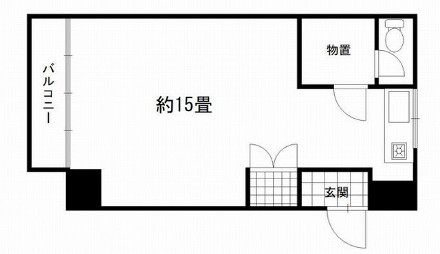 賃貸オフィス間取り図