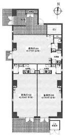 賃貸オフィス間取り図