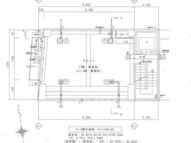 賃貸オフィス間取り図