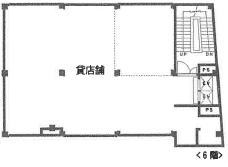 賃貸オフィス間取り図