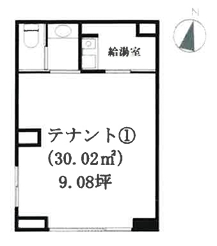 賃貸オフィス間取り図