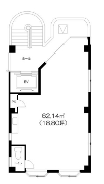 賃貸オフィス間取り図