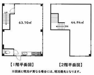 賃貸オフィス間取り図