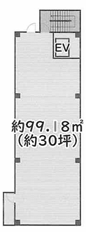 賃貸オフィス間取り図