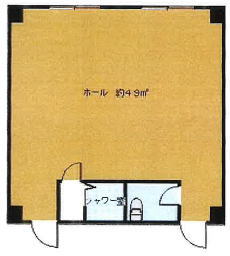 賃貸オフィス間取り図