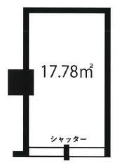 賃貸オフィス間取り図