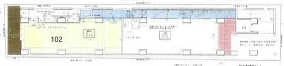 賃貸オフィス間取り図