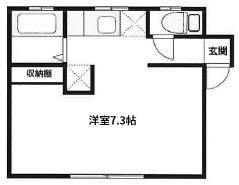 賃貸オフィス間取り図