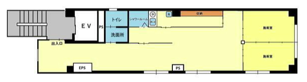 賃貸オフィス間取り図