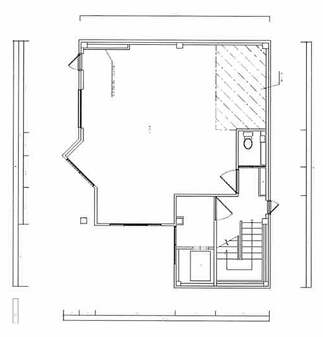賃貸オフィス間取り図