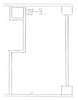 賃貸オフィス間取り図