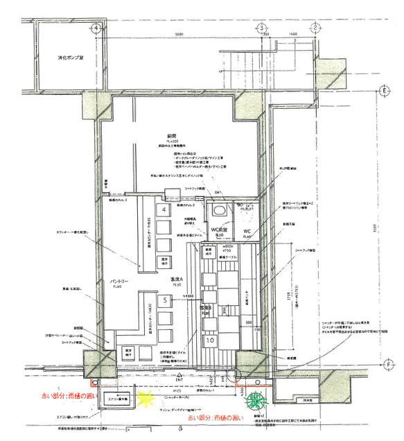 賃貸オフィス間取り図
