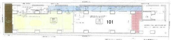 賃貸オフィス間取り図