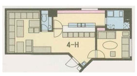 賃貸オフィス間取り図
