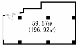 賃貸オフィス間取り図