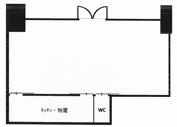 賃貸オフィス間取り図