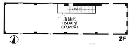 賃貸オフィス間取り図