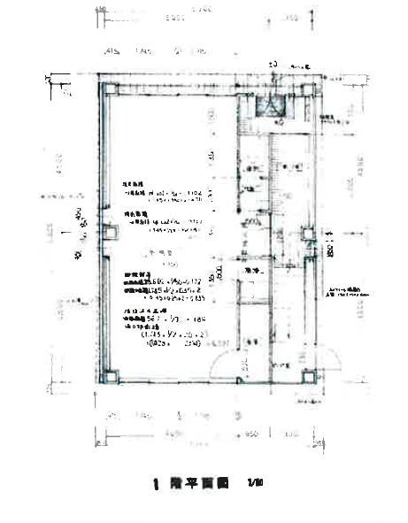 賃貸オフィス間取り図